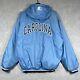 Veste Vintage Starter North Carolina Tar Heels Pour Homme Taille M Bleue Demi-zip Unc