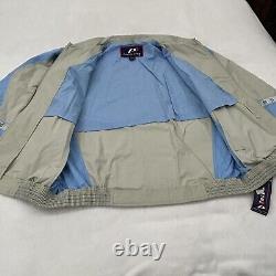 Veste Vintage UNC Université de Caroline du Nord Tar Heels ProPlayer à fermeture éclair intégrale Taille 2XL