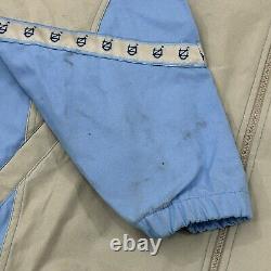 Veste Vintage UNC Université de Caroline du Nord Tar Heels ProPlayer à fermeture éclair intégrale Taille 2XL