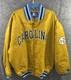 Veste Bomber Satin Rare Vtg Années 90 Unc Tar Heels Starter Ncaa Basketball Avec Défauts