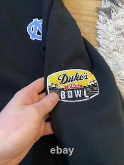 Veste d'équipe Nike Jordan UNC Football pour homme taille XL émise par l'équipe, Dukes Mayo Bowl