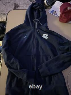 Veste d'équipe pour hommes de football Nike Jordan North Carolina de taille L