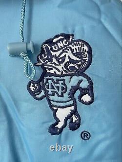 Veste de blouson conique UNC Tar Heels vintage pour hommes taille XXL morte stock NWT 90s NOS