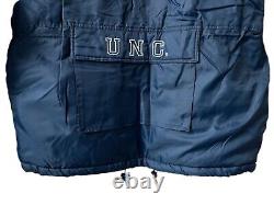 Veste de blouson conique UNC Tar Heels vintage pour hommes taille XXL morte stock NWT 90s NOS