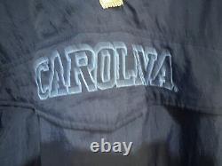 Veste de démarrage Vintage North Carolina Tarheels. Taille XL