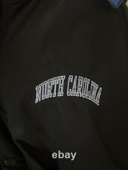 Veste de démarrage vintage pour hommes de taille large des Tar Heels de Caroline du Nord UNC des années 90