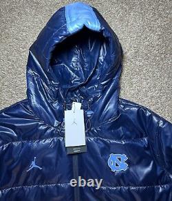 Veste de performance à zip complet Nike Jordan UNC Tar Heels (DD6089-419) XL PRP 155 $