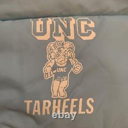 Veste pour hommes Vtg North Carolina Tar Heels Chalk Line UNC Puffer Ski Coat USA Zip L