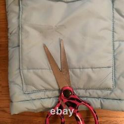 Veste pour hommes Vtg North Carolina Tar Heels Chalk Line UNC Puffer Ski Coat USA Zip L