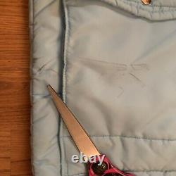 Veste pour hommes Vtg North Carolina Tar Heels Chalk Line UNC Puffer Ski Coat USA Zip L