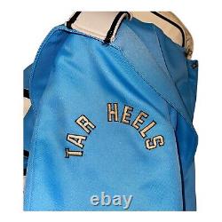 Veste uniforme de la fanfare des Tar Heels de l'UNC VTG RARE objet de collection DÉFAUTS