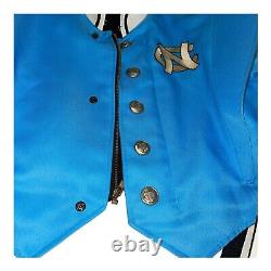 Veste uniforme de la fanfare des Tar Heels de l'UNC VTG RARE objet de collection DÉFAUTS