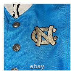Veste uniforme de la fanfare des Tar Heels de l'UNC VTG RARE objet de collection DÉFAUTS