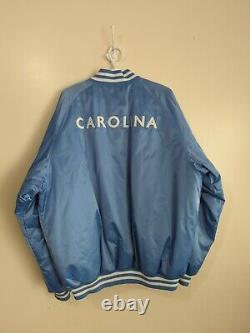 Veste vintage Nike North Carolina Tar Heels bleu poudre pour hommes XL