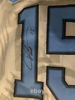 Vince Carter Signé North Carolina Tarheels Jersey Autographié XL Unc
