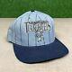 Vintage 90's Le Jeu North Carolina Tar Heels Pinstripe Snapback Hat Unc