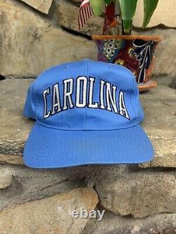 Vintage 90s Starter University Of North Carolina Unc Tarheels Hat Snapback