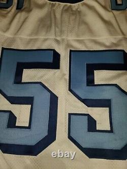 Vintage Game Worn Unc Tar Talons Football Jersey #55 Taille 52 Pro-cut