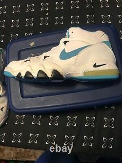 Vintage Nike Force Air 2 Strong Chaussures Homme Taille 15 Unc Tarheels Player Numéro