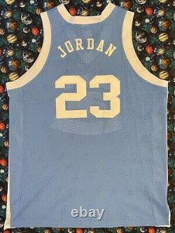 Vintage Nike Unc North Carolina Tar Heels Michael Jordan Basketball Jersey