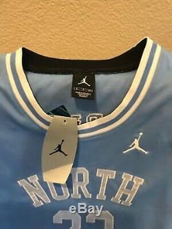 Vintage Tn Nike Elite # 23 Michael Air Jordan Ncaa Unc Tarheels Jersey Cousu