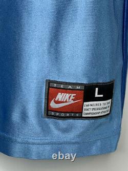 Vtg Nike X Unc North Carolina Tar Talons Vince Carter #15 Jersey Made In USA L