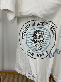 Vtg Salem En Caroline Du Nord Sportswear Unc Tar Heels Aerial Assault T-shirt Taille XL