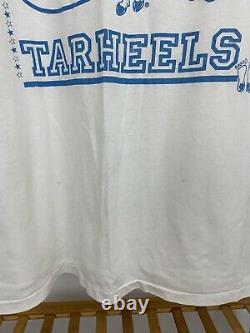 Vtg Unc Tar Talons 1991 Acc Champs Super Burnout T-shirt Mince Rare Taille XXL