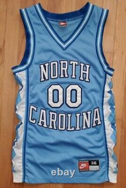 WOW NIKE AUTHENTIC Montross TAR HEELS Maillot Homme 36 chemise de basketball UNC
